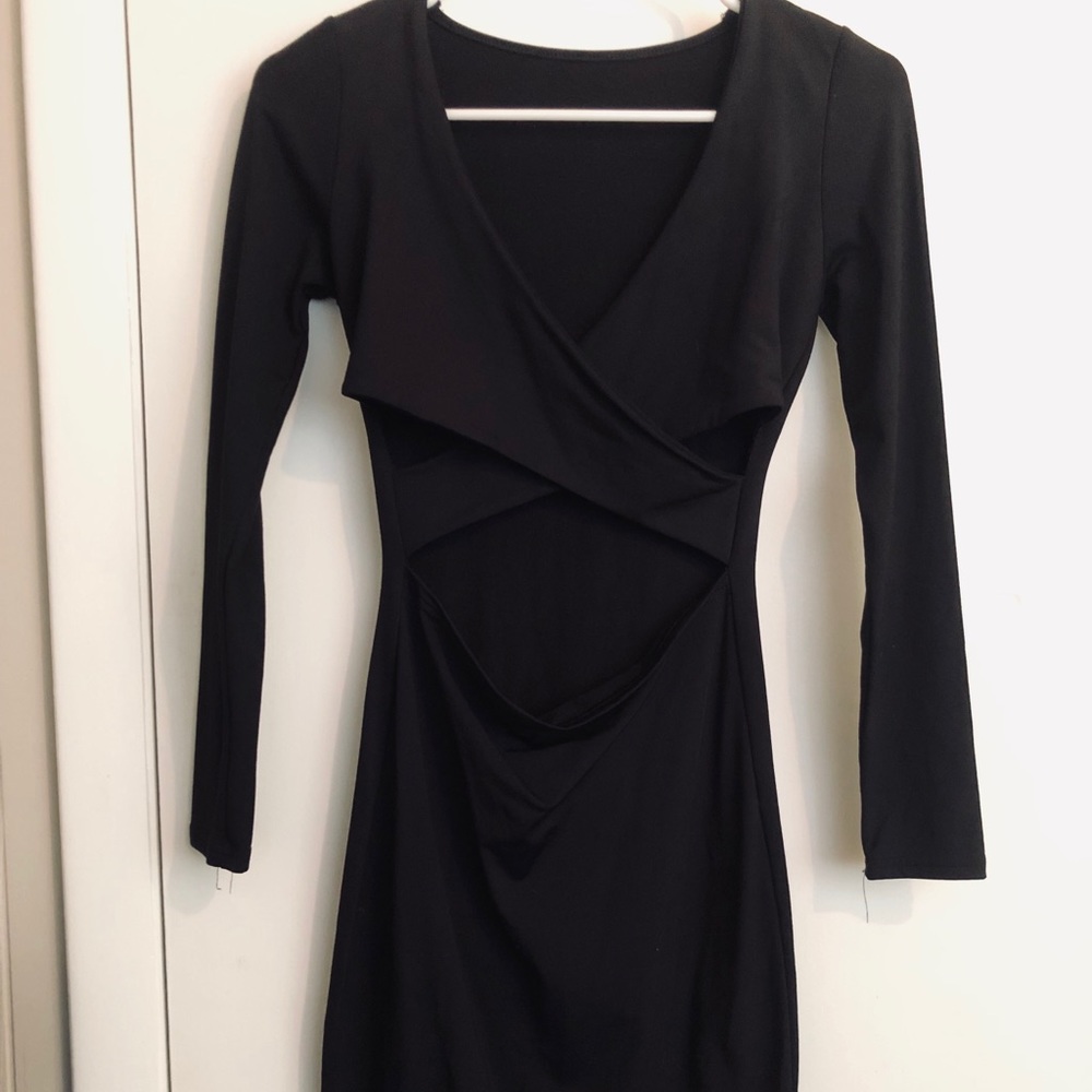 Sexy Black Mini Dress